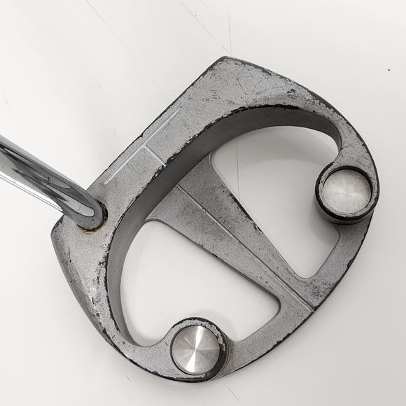 Tommy Armour Royal Scot Mallet Milled Face Putter Steel Shaft RH 35" - Picture 3 of 13